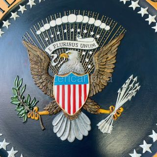 Us Presidential Seal Of The President Wall Plaque By The Institute Of Heraldry
