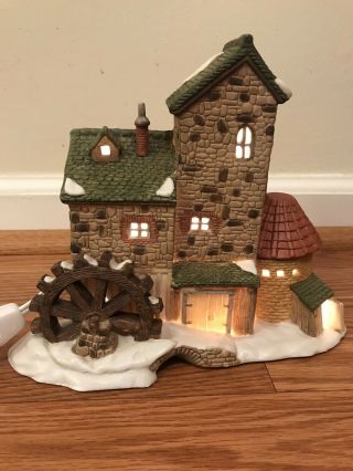 Dept 56 Dickens Village Cottage Mill Xlnt Limited Ed 862/2500