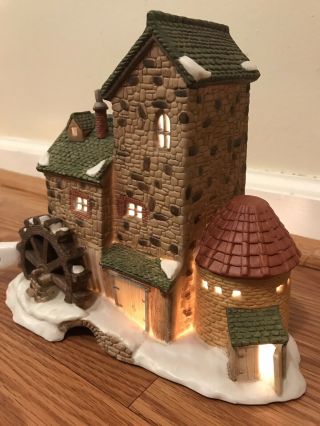 Dept 56 Dickens Village Cottage Mill Xlnt Limited Ed 862/2500 2