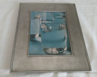 Vintage Cosi Tabellini Match 95 Pewter Picture Frame Made In Italy