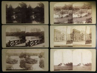 York City Central Park - 6 Stereo Views By E.  & H.  T.  Anthony & Co.  N.  Y.  C.