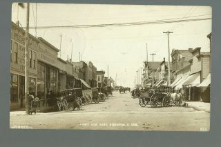 Sisseton South Dakota Rp 1909 Main Street Nr Rosholt Wilmot Summit W.  O.  Olson