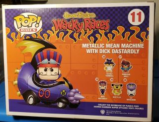 Toy Tokyo - Wacky Races - Metallic Dick Dastardly Mean Machine Funko Pop Rides 4