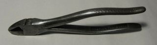 Vintage 1956 Snap - On Vacuum Grip No.  87 Diagonal Wire Cutting Pliers Usa