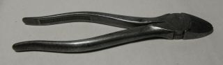 Vintage 1956 Snap - on Vacuum Grip No.  87 Diagonal Wire Cutting Pliers USA 3