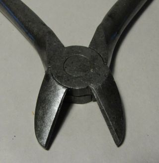 Vintage 1956 Snap - on Vacuum Grip No.  87 Diagonal Wire Cutting Pliers USA 4
