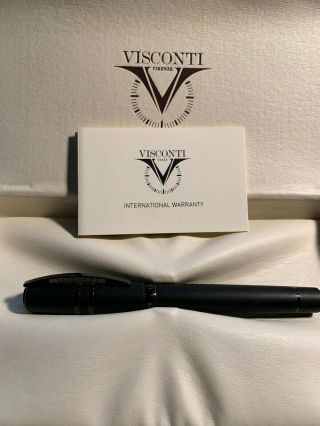 Visconti Homo Sapiens Dark Age Midi Fountain Pen; Medium Nib
