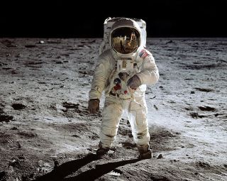 Nasa Astronaut Buzz Aldrin Eva Apollo 11 8x10 Silver Halide Photo Print