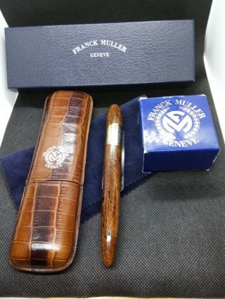 Omas For Frank Muller Pen & Cigar Holder & Ink Botle
