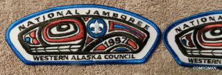 BSA Boy Scouts National Jamboree Western Alaska Council 1997 Jamboree GET TWO 2