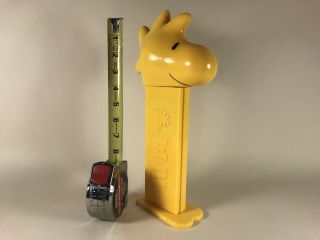 Giant Pez Peanuts Woodstock 12 " Extra Large Musical Hard Candy Dispenser