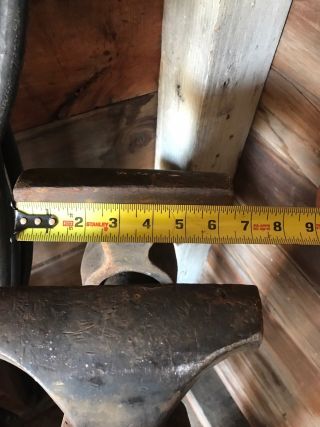 Columbian Blacksmith Post Leg Vise 97 lbs Beefy 6 3/8 
