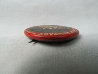 Early 1900 ' s Pinback / THEODORE ROOSEVELT National Unity Prosperity Advancement 4