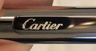 Cartier Ballpoint Pen Palladium Writing Instrument ST150198 3