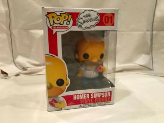Funko Pop Television Homer Simpson 01 Vaulted - The Simpsons -