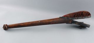 Antique Unusual Fraternal,  Exploding Cudgel,  Spanking Paddle Initiation Ritual