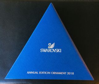 Swarovski Annual Edition 2018 Crystal Snowflake Christmas Ornament