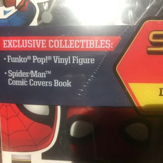 Spider - Man Homecoming Walmart Exclusive Gift Box with FUNKO POP 259 3