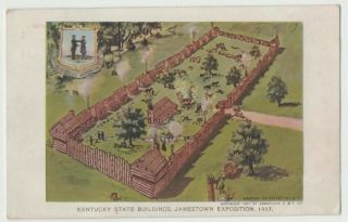1907 Jamestown Exposition Kentucky State Building Amusement & Vending 133