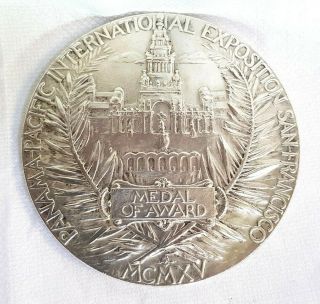 Award Medal 1915 San Francisco PPIE World’s Fair Panama Pacific Exposition 70 Mm 2