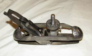 Stanley Victor No 20 Compass Plane / Circular Plane Old Woodworking Tool Plane