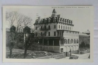 Dannemora York Clinton Prison Wardens Residence Postcard Vintage View