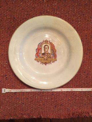 King Edward Viii Coronation Dessert Plate