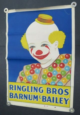 Ebab Ringling Bros.  Barnum & Bailey - Circus Poster 107 - Clown By Kannely