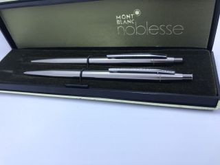 Mont Blanc Noblesse Set Ballpoint Pen & Pencil 4