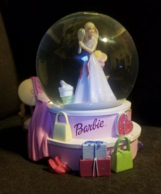 Barbie Snow Globe,  Plays Minuet