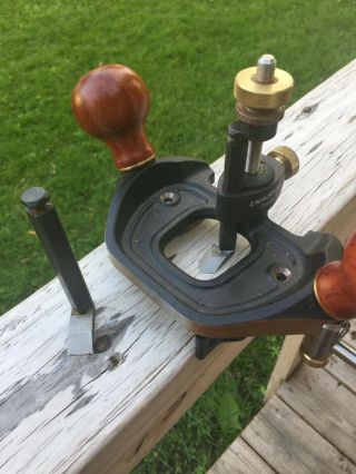Veritas Router Plane with Fence with 2 blades 2