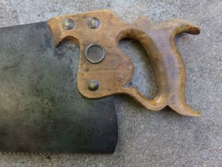 Henry Disston & Sons Cast Steel No.  7 28 