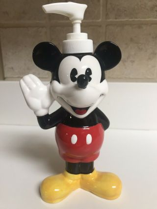Mickey Mouse Soap/lotion Dispenser