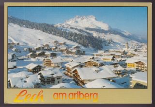 Vintage Postcard - Lech,  Am Arlberg,  Austria - 1992