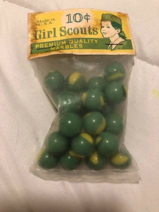 Vintage Girl Scout Marbles RARE in 2
