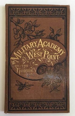 Military Academy At West Point On The Hudson 19thc Chromolitho Pictorial Guide