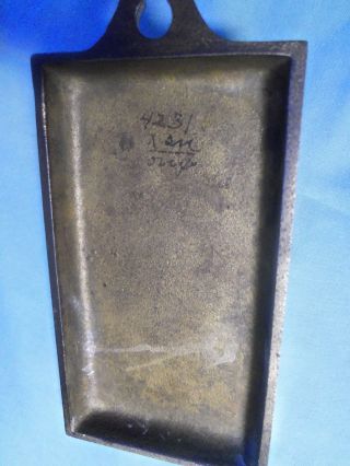 ANTIQUE BRADLEY HUBBARD Bronze/Cast Iron GLASS OWL paper clip desk letter holder 7