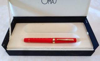 Omas Limited Edition Fountain Pen For The Return Of Hong Kong To China - 1997
