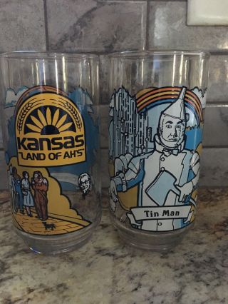 Kfc Kansas Land Of Ah’s Glass Tin Man Rare Vintage