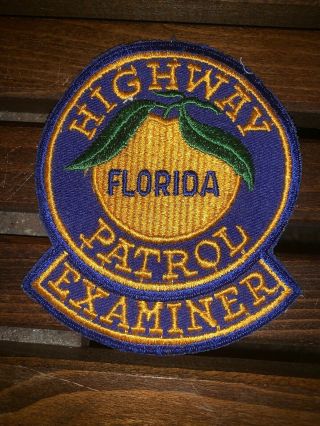 United States Florida Police Patch Highway Patrol Examiner