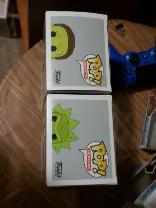 Funko POP: Toxic Rick And Morty Target Exclusives (Glow In The Dark) 5