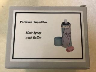 Phb Hair Spray With Roller Medwest Of Cannon Falls Porcelain Hinged Box