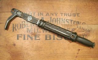 Vintage Crescent Bridgeport No.  56 Sure Grip Slide Hammer Nail Puller Old Tool