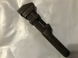 Vintage Bemis & Call 6” Adjustable Railroad Monkey Wrench 1”opening 1”throat