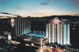 Plaza Casino Las Vegas Nevada Postcard 1980 