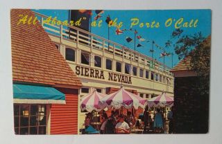 Vintage Ca Postcard Ports O 