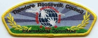 Theodore Roosevelt Council Ny - International Committee Csp