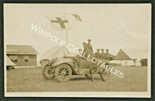 Ww1,  Canadian Army Medical Corps,  Red Cross,  C1917.  Rp Postcard.  (5051)