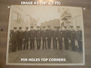 5 RARE 1930 ' s B/W PHOTOGRAPHS OF OAKLAND CALIF POLICE DEPT.  PARADE CARS UNIFORMS 3