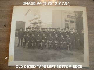 5 RARE 1930 ' s B/W PHOTOGRAPHS OF OAKLAND CALIF POLICE DEPT.  PARADE CARS UNIFORMS 6